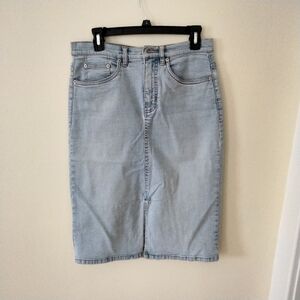 Jag Jeans Denim Knee Length Skirt, 6